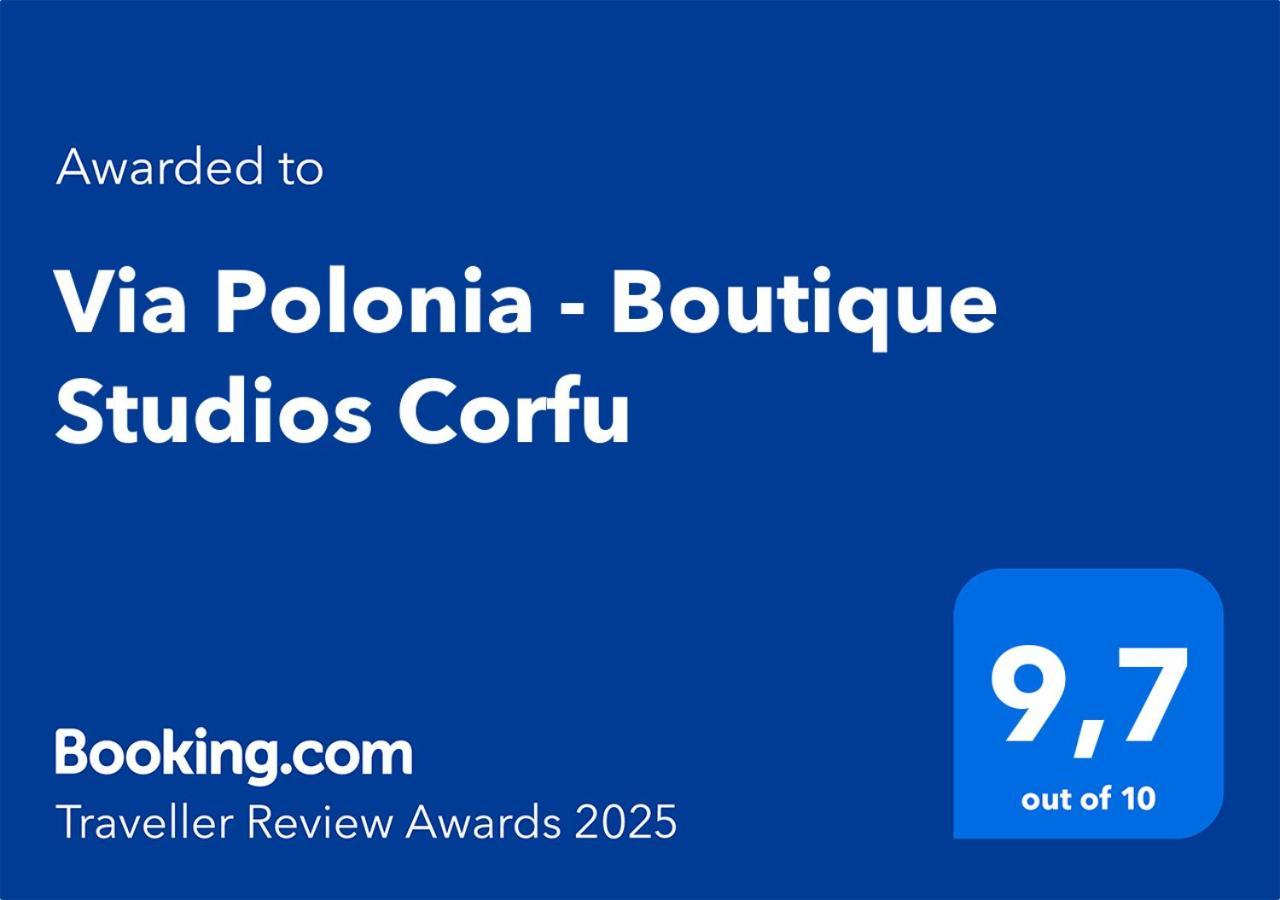 אגיוס גיורגיוס Via Polonia - Boutique Studios Corfu מראה חיצוני תמונה